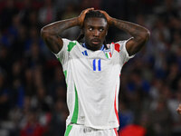 Moise Kean (ITA) during the UEFA National League Matchday 1 match between France and Italy at the Parc des Princes Stadium in Paris, France,...