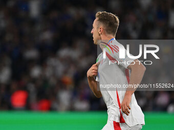 Davide Frattesi (ITA) celebrates after scoring the goal of 1-2 during the UEFA Nations League Matchday 1 match between France and Italy at t...