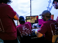 ITU Rover Tean of Turkiye and their Mars Rover participate in the European Rover Competition at AGH University in Krakow, Poland on Septembe...