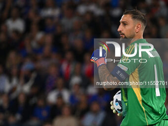 Gianluigi Donnarumma (ITA) during the UEFA National League Matchday 1 match between France and Italy at the Parc des Princes Stadium in Pari...