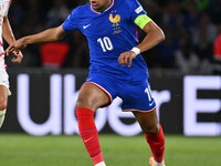 Kylian Mbappe (FRA) during the UEFA National League Matchday 1 match between France and Italy at the Parc des Princes Stadium in Paris, Fran...