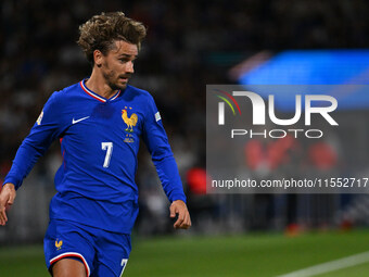 Antoine Griezmann (FRA) during the UEFA National League Matchday 1 match between France and Italy at the Parc des Princes Stadium in Paris,...