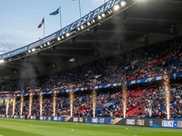 A general view of the stadium before the UEFA Nations League 2024/25 League A Group A2 match between France and Italy at Parc des Princes st...