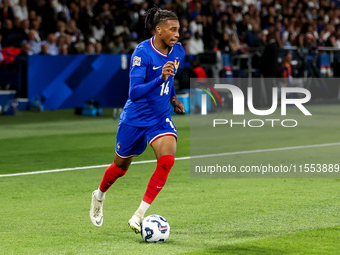 Michael Olise  during France vs Italy, UEFA Nations League match, in Paris, France on September 6, 2024. (