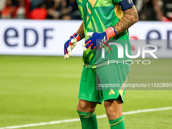 Gianluigi Donnarumma  during France vs Italy, UEFA Nations League match, in Paris, France on September 6, 2024. (