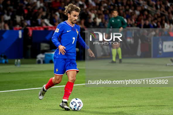 Antoine Griezmann  during France vs Italy, UEFA Nations League match, in Paris, France on September 6, 2024. 