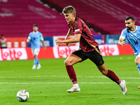 Charles De Ketelaere is in action during Belgium vs. Israel: matchday 1 of UEFA Nations League 2024-2025, at Nagyerdei Stadion in Debrecen,...