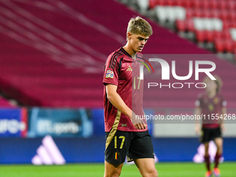 Charles De Ketelaere during Belgium vs Israel: matchday 1 of UEFA Nations League 2024-2025, in Debrecen, Hungary, on September 6, 2024, at N...