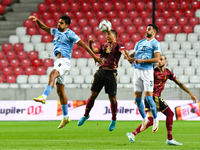 Youri Tielemans is in action during Belgium vs Israel: matchday 1 of UEFA Nations League 2024-2025, in Debrecen, Hungary, on September 6, 20...