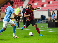 Youri Tielemans is in action during Belgium vs Israel: matchday 1 of UEFA Nations League 2024-2025, in Debrecen, Hungary, on September 6, 20...