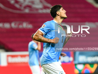 Omri Gandelman during Belgium vs Israel: matchday 1 of UEFA Nations League 2024-2025, in Debrecen, Hungary, on September 6, 2024, at Nagyerd...