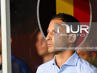 Domenico Tedesco during Belgium vs Israel: matchday 1 of UEFA Nations League 2024-2025, in Debrecen, Hungary, on September 6, 2024 (