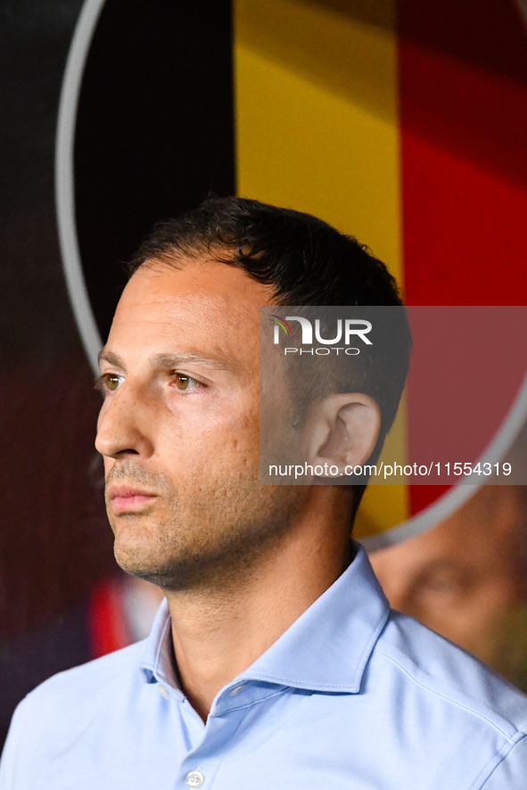 Domenico Tedesco during Belgium vs Israel: matchday 1 of UEFA Nations League 2024-2025, in Debrecen, Hungary, on September 6, 2024 