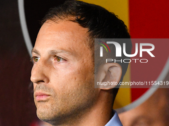 Domenico Tedesco during Belgium vs Israel: matchday 1 of UEFA Nations League 2024-2025, in Debrecen, Hungary, on September 6, 2024 (