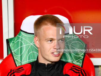 Arthur Vermeeren during Belgium vs Israel: matchday 1 of UEFA Nations League 2024-2025, in Debrecen, Hungary, on September 6, 2024, at Nagye...