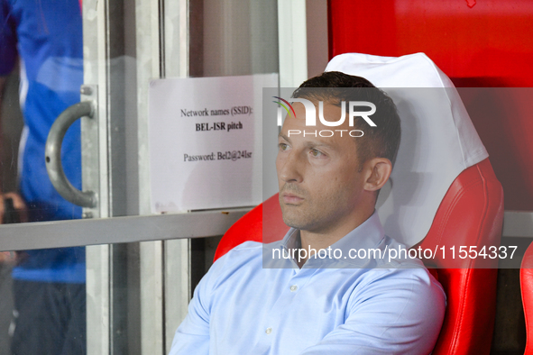 Domenico Tedesco during Belgium vs Israel: matchday 1 of UEFA Nations League 2024-2025, in Debrecen, Hungary, on September 6, 2024 