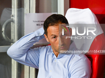 Domenico Tedesco during Belgium vs Israel: matchday 1 of UEFA Nations League 2024-2025, in Debrecen, Hungary, on September 6, 2024 (