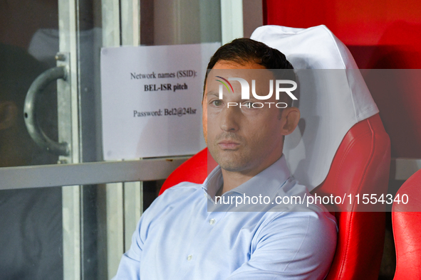 Domenico Tedesco during Belgium vs Israel: matchday 1 of UEFA Nations League 2024-2025, in Debrecen, Hungary, on September 6, 2024 