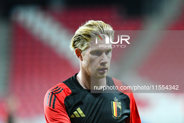 Portrait of Kevin De Bruyne during Belgium vs Israel: matchday 1 of UEFA Nations League 2024-2025, in Debrecen, Hungary, on September 6, 202...