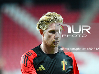 Portrait of Kevin De Bruyne during Belgium vs Israel: matchday 1 of UEFA Nations League 2024-2025, in Debrecen, Hungary, on September 6, 202...