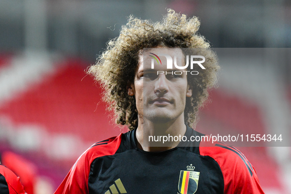 Portrait of Wout Faes during Belgium vs Israel: matchday 1 of UEFA Nations League 2024-2025, in Debrecen, Hungary, on September 6, 2024, at...