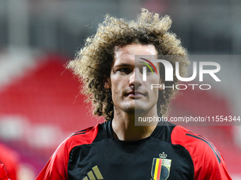 Portrait of Wout Faes during Belgium vs Israel: matchday 1 of UEFA Nations League 2024-2025, in Debrecen, Hungary, on September 6, 2024, at...