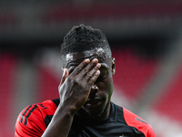 Portrait of Jeremy Doku during Belgium vs Israel: matchday 1 of UEFA Nations League 2024-2025, in Debrecen, Hungary, on September 6, 2024 (