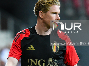 Kevin De Bruyne during Belgium vs Israel: matchday 1 of UEFA Nations League 2024-2025, in Debrecen, Hungary, on September 6, 2024, at Nagyer...