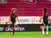 Wout Faes during Belgium vs Israel: matchday 1 of UEFA Nations League 2024-2025, in Debrecen, Hungary, on September 6, 2024, at Nagyerdei St...