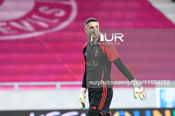 Koen Casteels during Belgium vs Israel: matchday 1 of UEFA Nations League 2024-2025, in Debrecen, Hungary, on September 6, 2024, at Nagyerde...