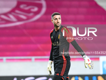 Koen Casteels during Belgium vs Israel: matchday 1 of UEFA Nations League 2024-2025, in Debrecen, Hungary, on September 6, 2024, at Nagyerde...