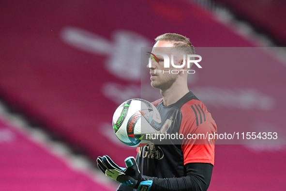 Matz Sels during Belgium vs Israel: matchday 1 of UEFA Nations League 2024-2025, in Debrecen, Hungary, on September 6, 2024, at Nagyerdei St...