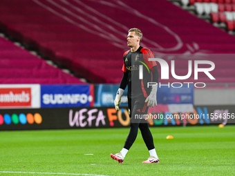 Thomas Kaminski during Belgium vs Israel: matchday 1 of UEFA Nations League 2024-2025, in Debrecen, Hungary, on September 6, 2024 (