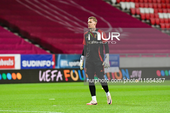 Thomas Kaminski during Belgium vs Israel: matchday 1 of UEFA Nations League 2024-2025, in Debrecen, Hungary, on September 6, 2024 