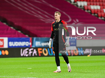 Thomas Kaminski during Belgium vs Israel: matchday 1 of UEFA Nations League 2024-2025, in Debrecen, Hungary, on September 6, 2024 (