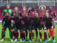 Players of Belgium during Belgium vs. Israel: matchday 1 of UEFA Nations League 2024-2025, in Debrecen, Hungary, on September 6, 2024, at Na...