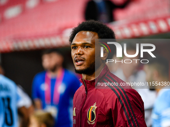 Portrait of Lois Openda during Belgium vs Israel: matchday 1 of UEFA Nations League 2024-2025, in Debrecen, Hungary, on September 6, 2024, a...