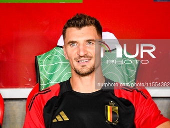 Portrait of Thomas Meunier during Belgium vs Israel: matchday 1 of UEFA Nations League 2024-2025, in Debrecen, Hungary, on September 6, 2024...