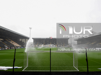 General view inside Meadow Lane, home to Notts County, during the Sky Bet League 2 match between Notts County and Accrington Stanley in Nott...