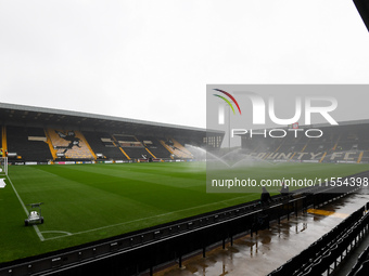 General view inside Meadow Lane, home to Notts County, during the Sky Bet League 2 match between Notts County and Accrington Stanley in Nott...