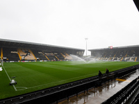 General view inside Meadow Lane, home to Notts County, during the Sky Bet League 2 match between Notts County and Accrington Stanley in Nott...