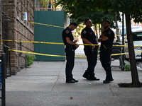 A 35-year-old man is wounded after being shot in the chest in Bronx, New York, United States, on September 6, 2024. On Friday afternoon at a...