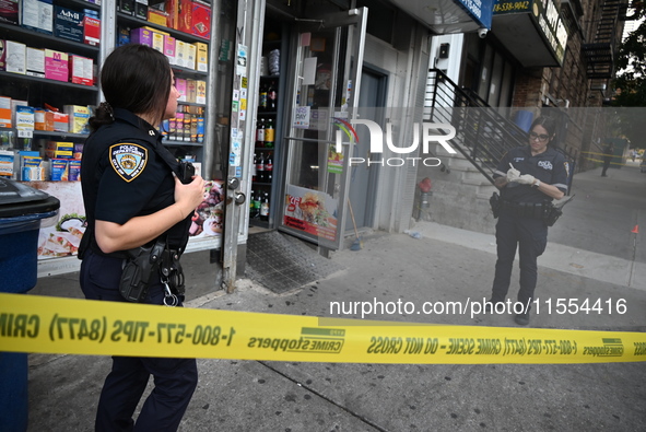 A 35-year-old man is wounded after being shot in the chest in Bronx, New York, United States, on September 6, 2024. On Friday afternoon at a...