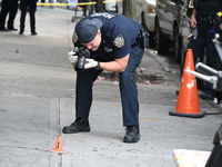 A 35-year-old man is wounded after being shot in the chest in Bronx, New York, United States, on September 6, 2024. On Friday afternoon at a...