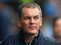 John Doolan manages Accrington Stanley during the Sky Bet League 2 match between Notts County and Accrington Stanley at Meadow Lane in Notti...