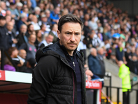 Stuart Maynard manages Notts County during the Sky Bet League 2 match between Notts County and Accrington Stanley at Meadow Lane in Nottingh...