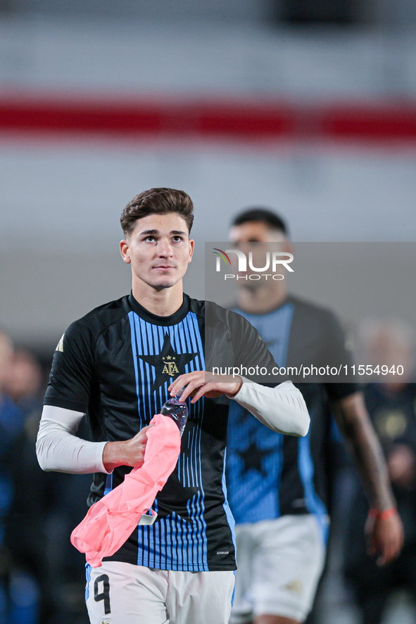 The Argentine National Team returns to the South American Qualifiers facing Chile at the Monumental Stadium in Buenos Aires, Argentina, on S...