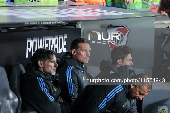 The Argentine National Team returns to the South American Qualifiers facing Chile at the Monumental Stadium in Buenos Aires, Argentina, on S...