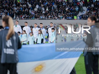 The Argentine National Team returns to the South American Qualifiers facing Chile at the Monumental Stadium in Buenos Aires, Argentina, on S...