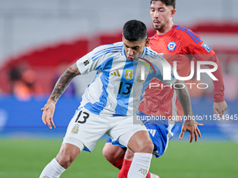 The Argentine National Team returns to the South American Qualifiers facing Chile at the Monumental Stadium in Buenos Aires, Argentina, on S...